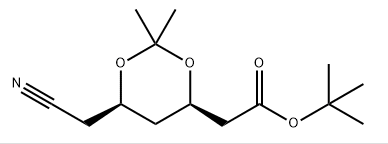 Atorvastatina calci intermedi CAS 125971-94-0 (4R,6R)-terc-butil-6-cianometil-2,2-dimetil-1,3-dioxan-4-acetat